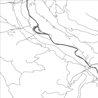 ROAD MAP OF ULOTINA, MONTENEGRO BY MAPBAKES