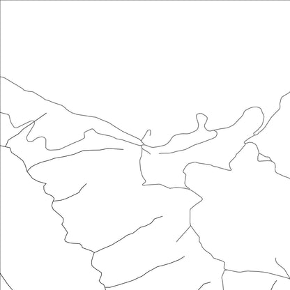 ROAD MAP OF VUČA, MONTENEGRO BY MAPBAKES