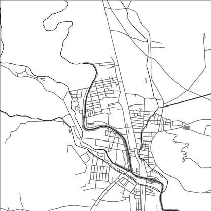 ROAD MAP OF KYAUKSE, MYANMAR BY MAPBAKES