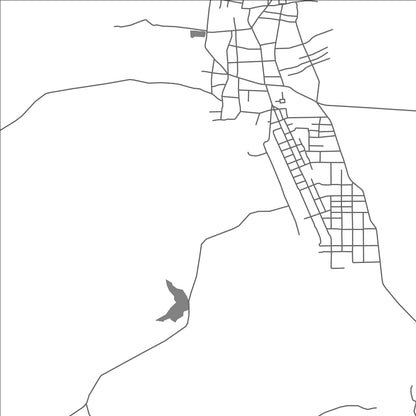 ROAD MAP OF MAHLAING, MYANMAR BY MAPBAKES