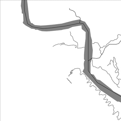 ROAD MAP OF PALETWA, MYANMAR BY MAPBAKES