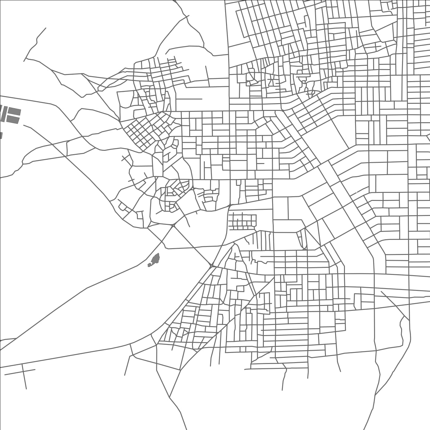 ROAD MAP OF ARLIT, NIGER BY MAPBAKES