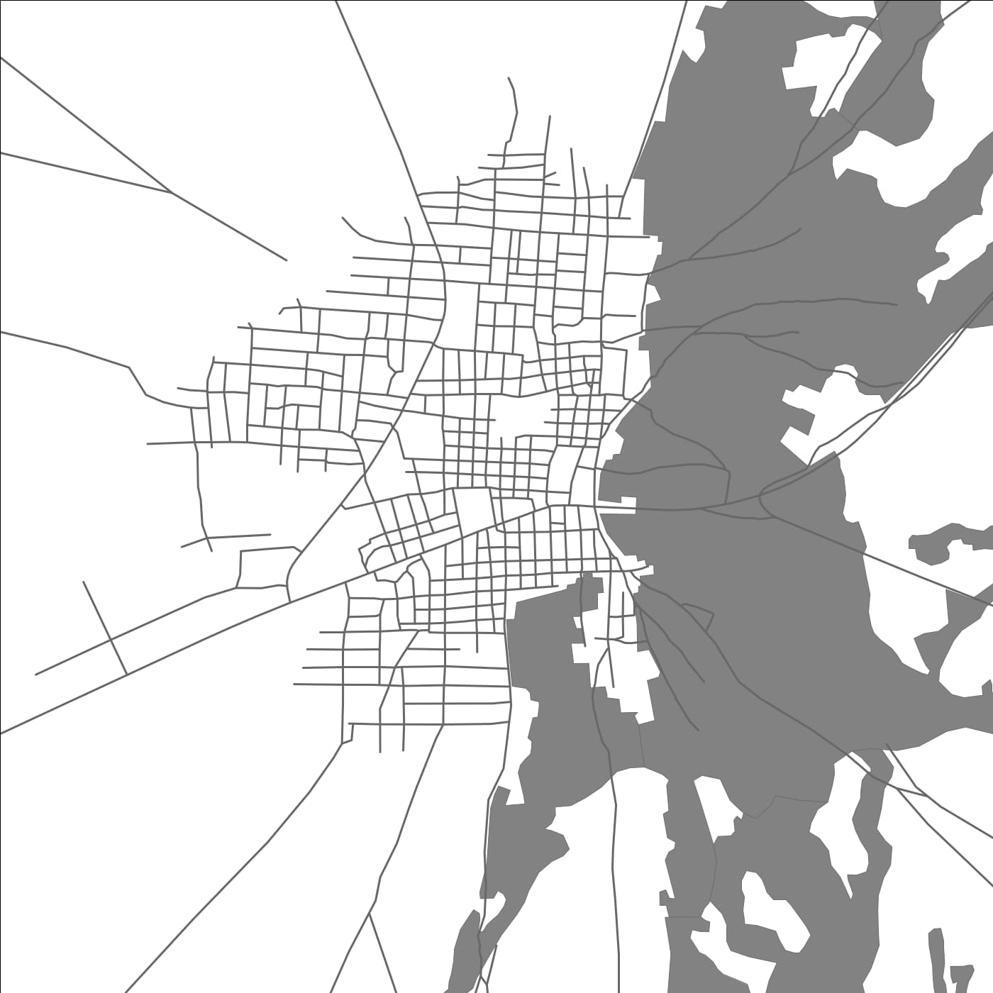 ROAD MAP OF BALEYARA, NIGER BY MAPBAKES