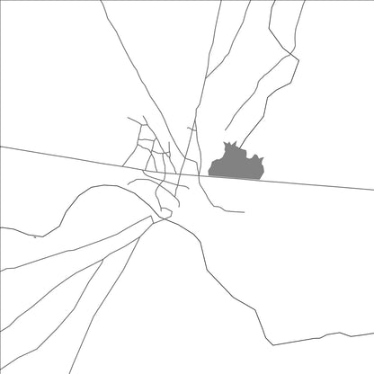 ROAD MAP OF BANDIO, NIGER BY MAPBAKES