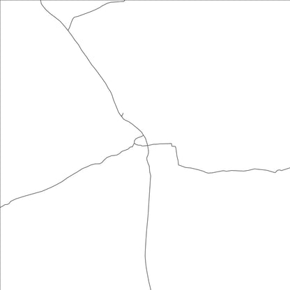 ROAD MAP OF KAWARA, NIGER BY MAPBAKES