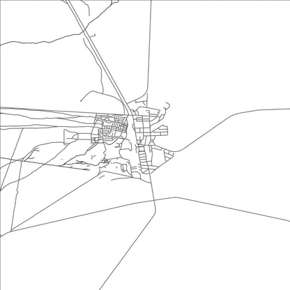 ROAD MAP OF KARASBURG, NAMIBIA BY MAPBAKES