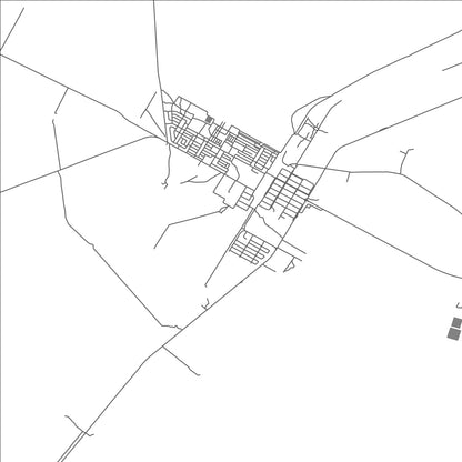 ROAD MAP OF OTAVI, NAMIBIA BY MAPBAKES