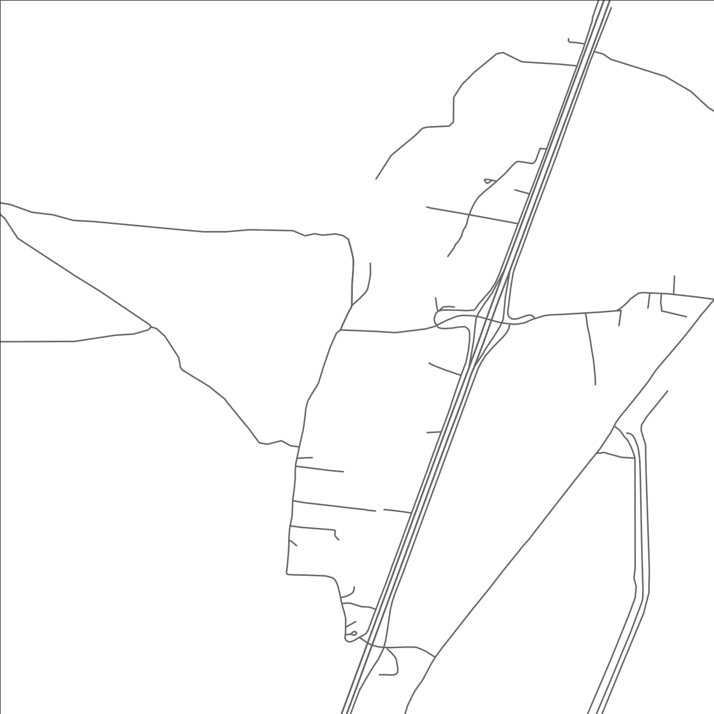 ROAD MAP OF ALAMILLO, NEW MEXICO BY MAPBAKES