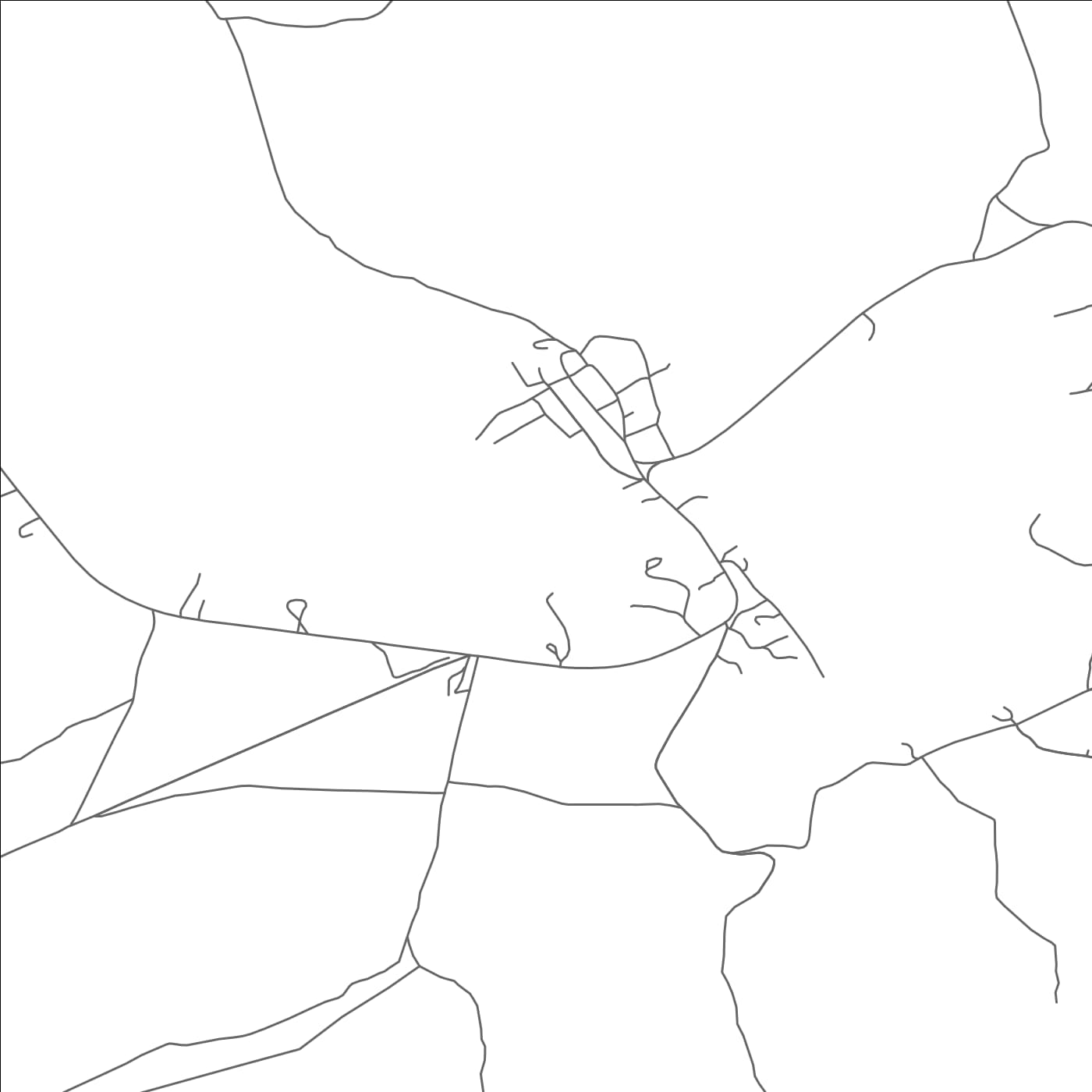 ROAD MAP OF ANTON CHICO, NEW MEXICO BY MAPBAKES