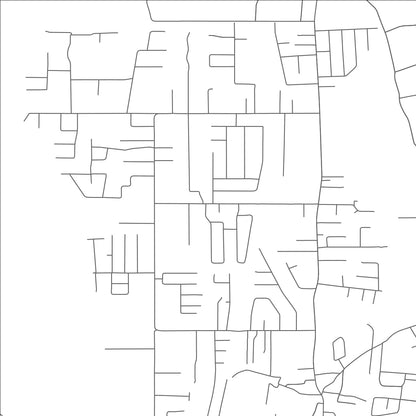 ROAD MAP OF BOSQUE FARMS, NEW MEXICO BY MAPBAKES