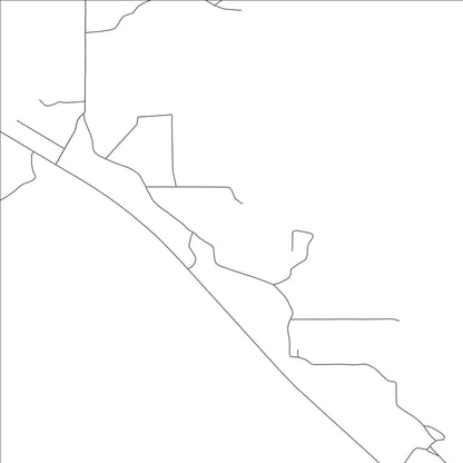 ROAD MAP OF BUCKHORN, NEW MEXICO BY MAPBAKES