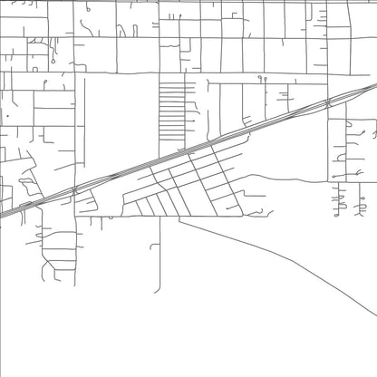 ROAD MAP OF BUTTERFIELD PARK, NEW MEXICO BY MAPBAKES