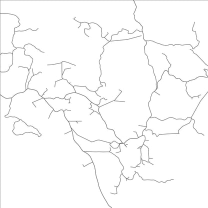 ROAD MAP OF CANADA DE LOS ALAMOS, NEW MEXICO BY MAPBAKES