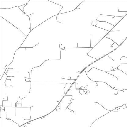 ROAD MAP OF CENTER POINT, NEW MEXICO BY MAPBAKES