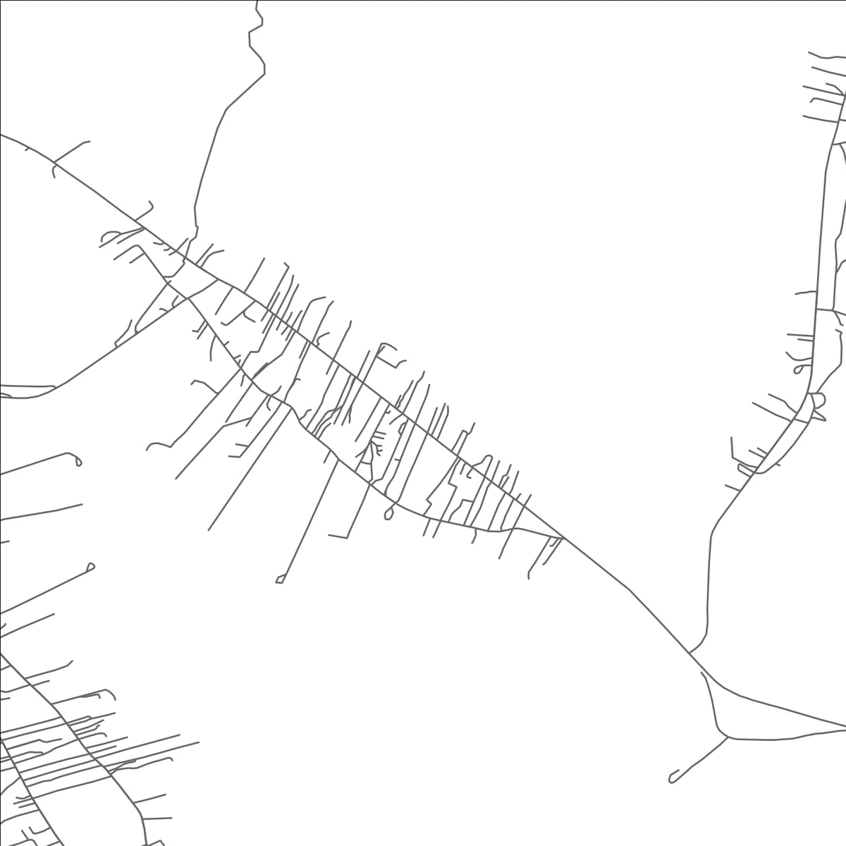 ROAD MAP OF CHAMITA, NEW MEXICO BY MAPBAKES