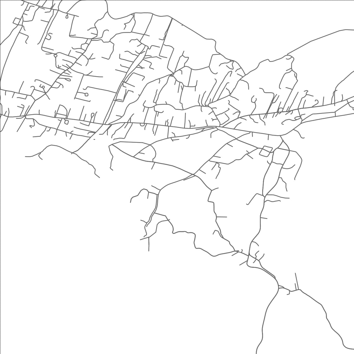 ROAD MAP OF CHIMAYO, NEW MEXICO BY MAPBAKES