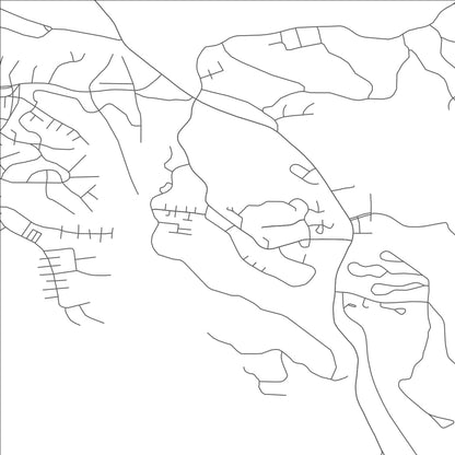 ROAD MAP OF COCHITI LAKE, NEW MEXICO BY MAPBAKES