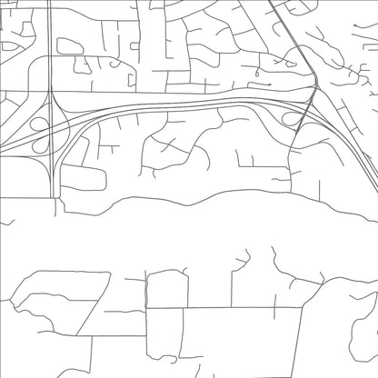 ROAD MAP OF CONEJO, NEW MEXICO BY MAPBAKES