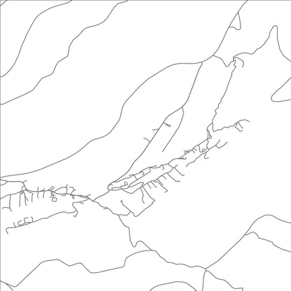 ROAD MAP OF CORDOVA, NEW MEXICO BY MAPBAKES