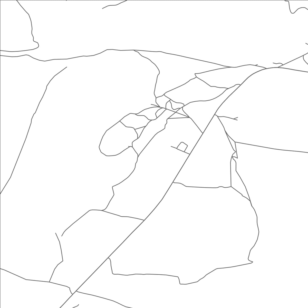 ROAD MAP OF CRYSTAL, NEW MEXICO BY MAPBAKES