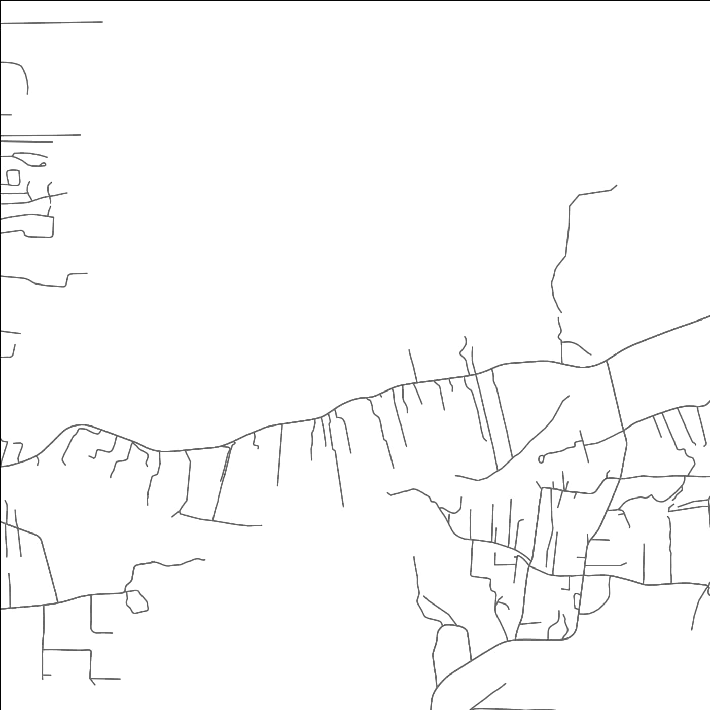 ROAD MAP OF CUARTELEZ, NEW MEXICO BY MAPBAKES