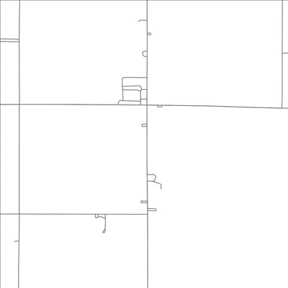 ROAD MAP OF DORA, NEW MEXICO BY MAPBAKES