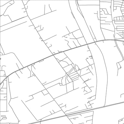 ROAD MAP OF FAIRACRES, NEW MEXICO BY MAPBAKES