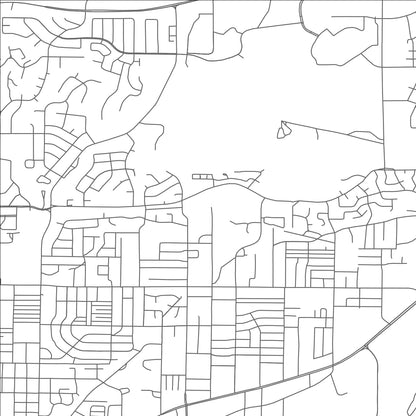 ROAD MAP OF FARMINGTON, NEW MEXICO BY MAPBAKES