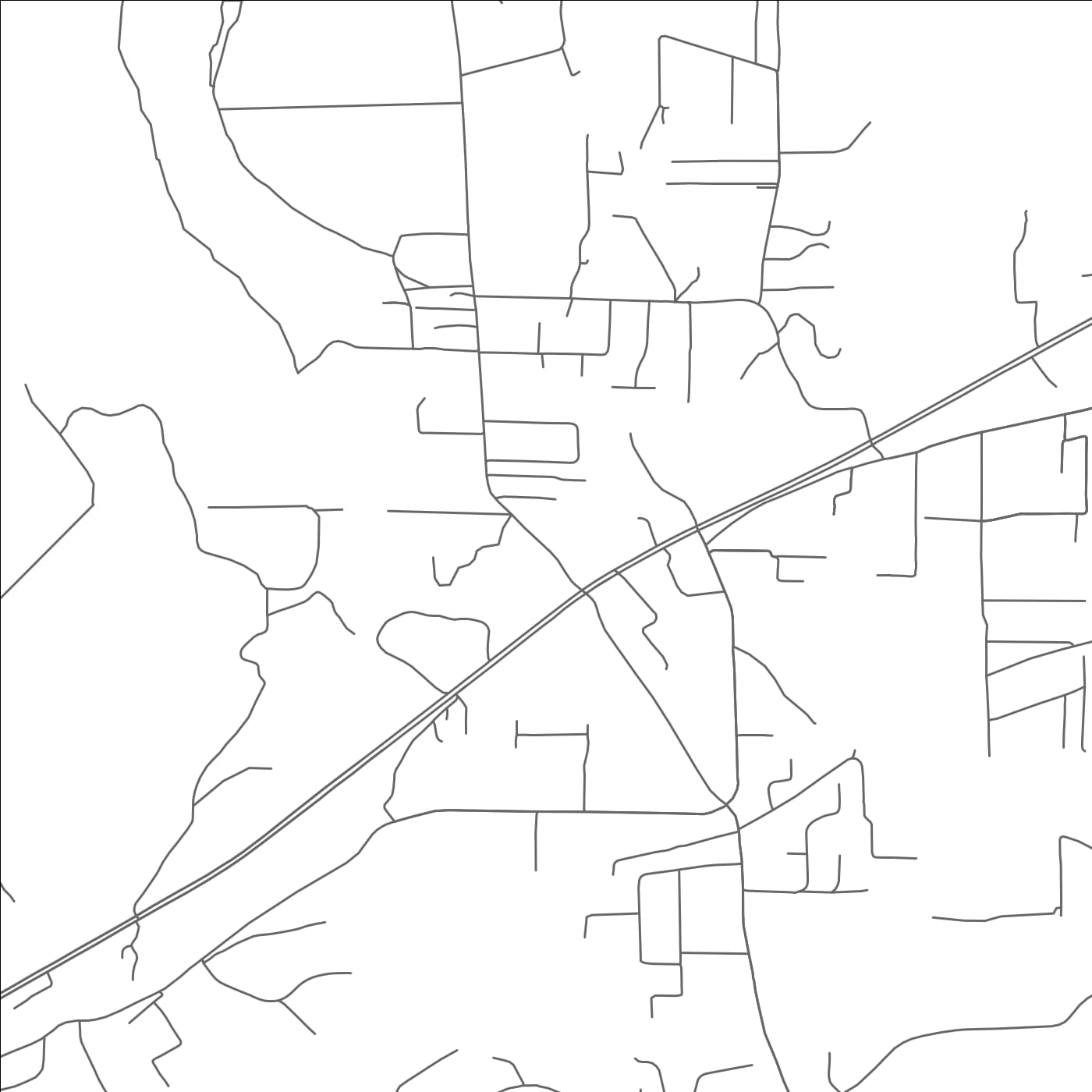 ROAD MAP OF FLORA VISTA, NEW MEXICO BY MAPBAKES