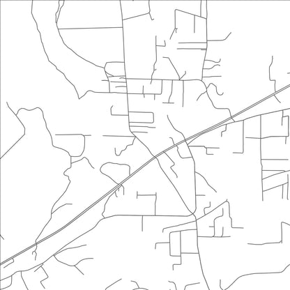 ROAD MAP OF FLORA VISTA, NEW MEXICO BY MAPBAKES