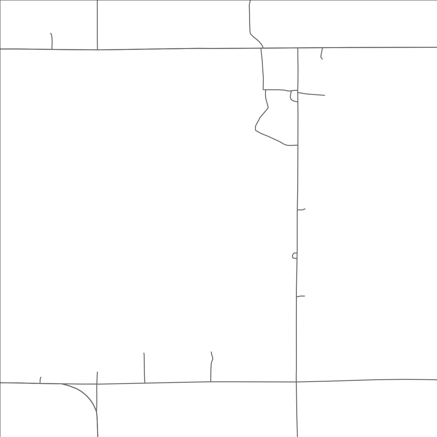 ROAD MAP OF FLOYD, NEW MEXICO BY MAPBAKES