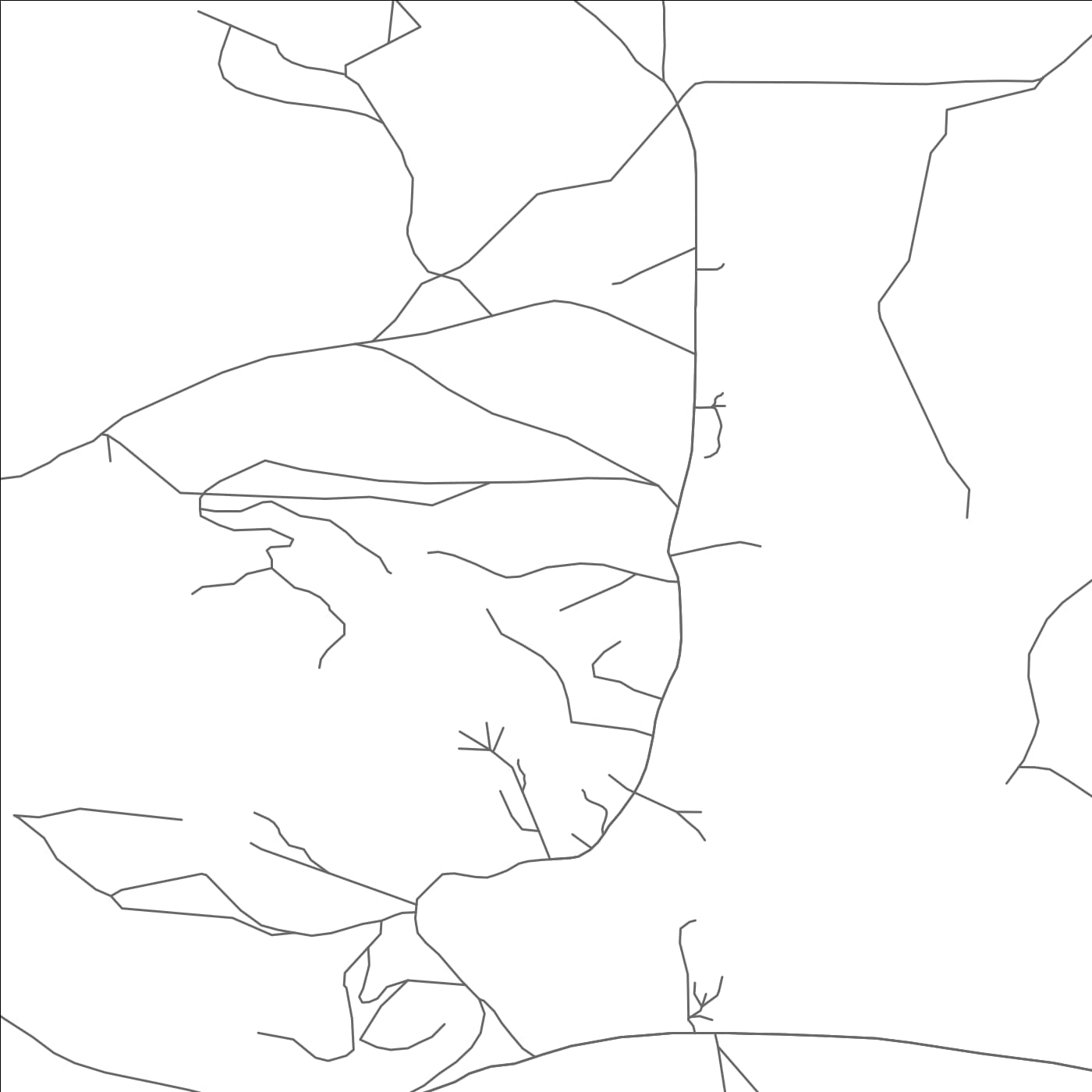 ROAD MAP OF HAYSTACK, NEW MEXICO BY MAPBAKES