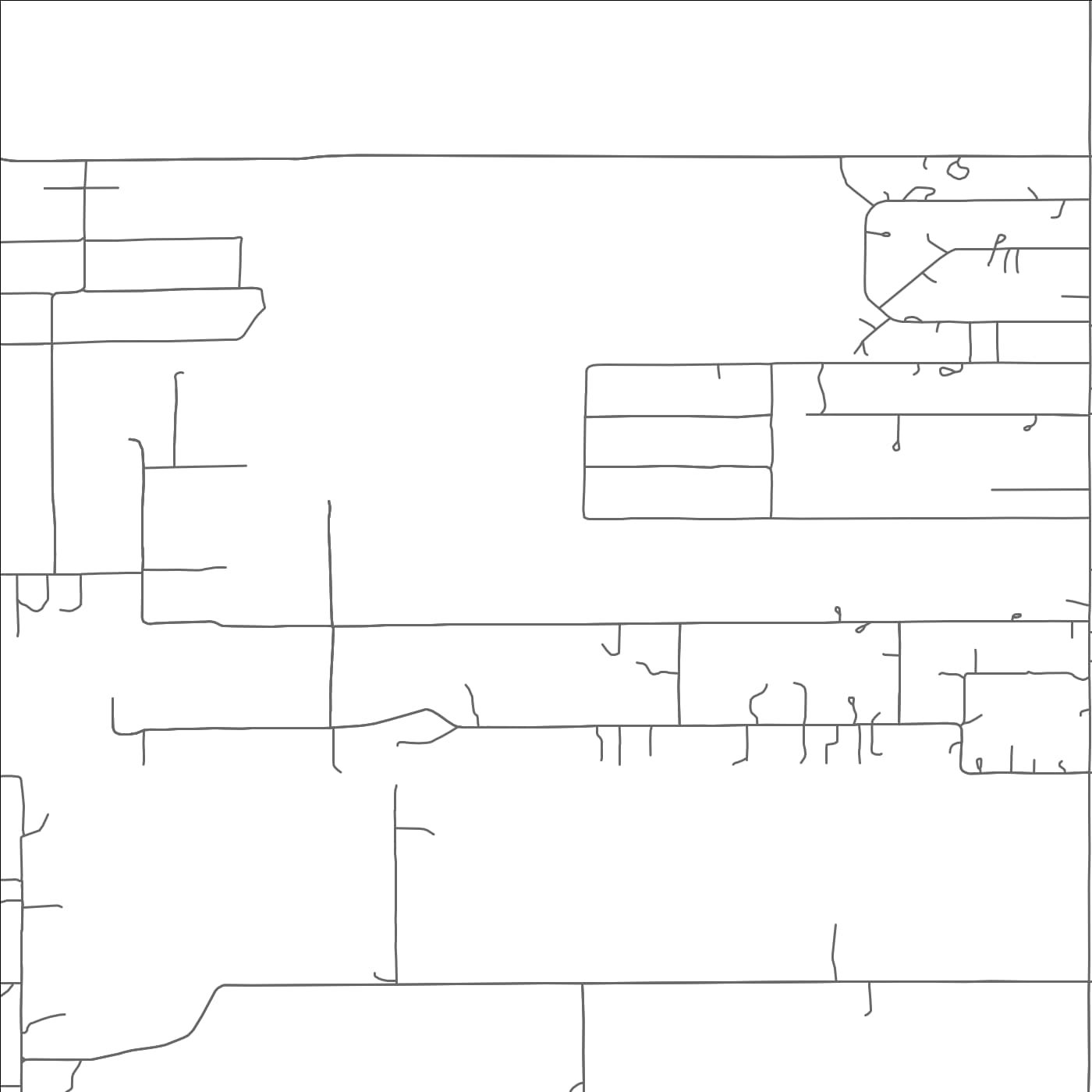 ROAD MAP OF INDIAN HILLS, NEW MEXICO BY MAPBAKES