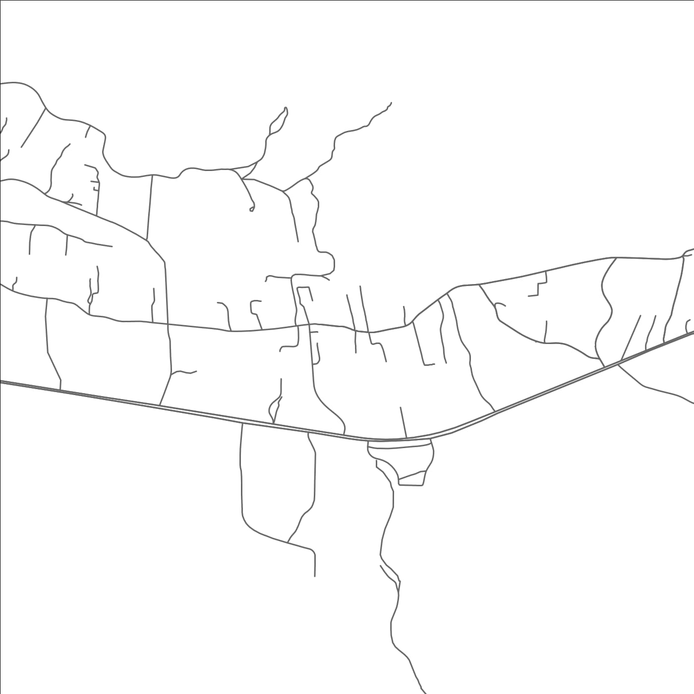 ROAD MAP OF JACONITA, NEW MEXICO BY MAPBAKES