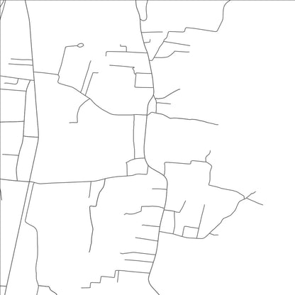 ROAD MAP OF JARALES, NEW MEXICO BY MAPBAKES