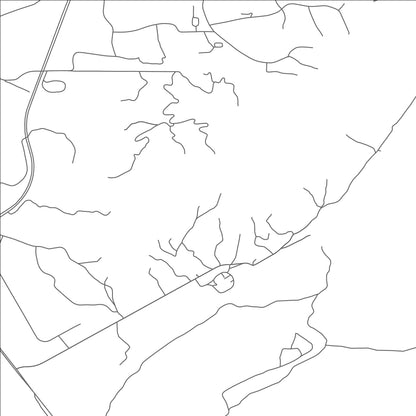 ROAD MAP OF LAMY, NEW MEXICO BY MAPBAKES