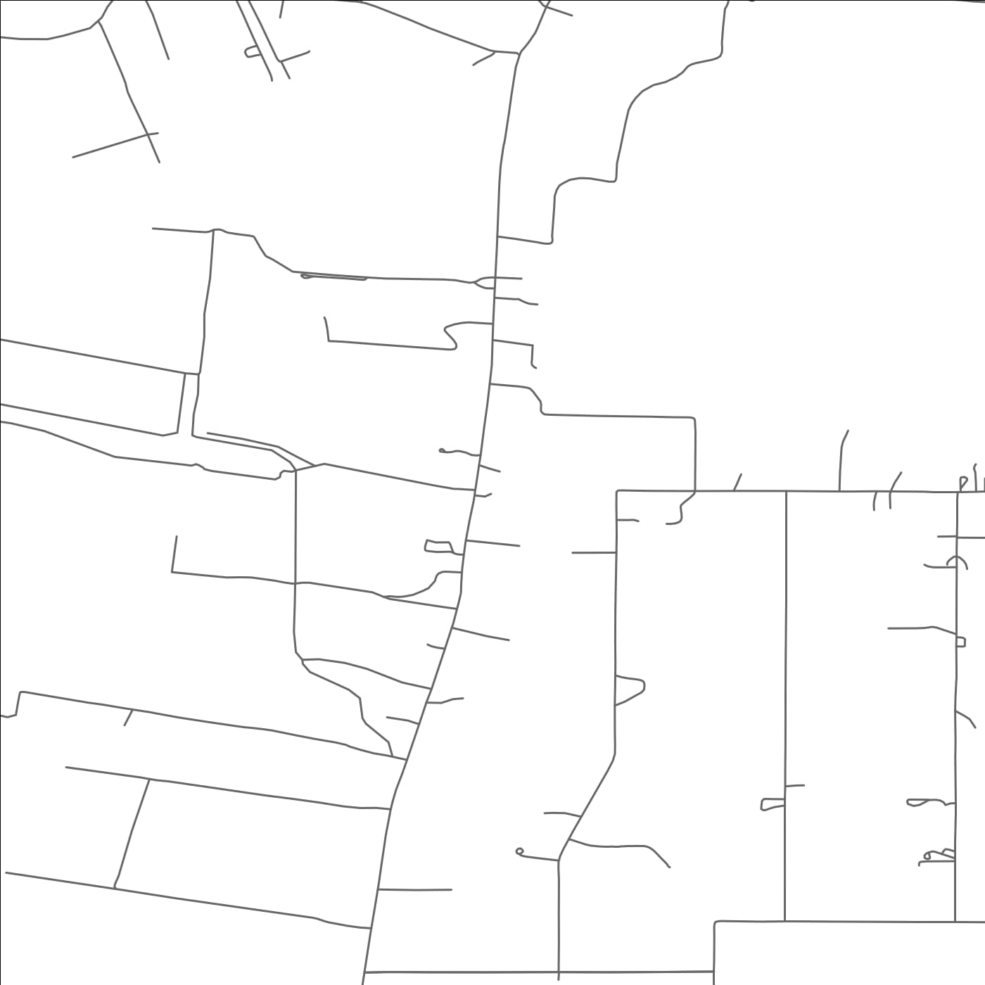 ROAD MAP OF LAS NUTRIAS, NEW MEXICO BY MAPBAKES