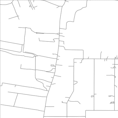 ROAD MAP OF LAS NUTRIAS, NEW MEXICO BY MAPBAKES