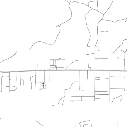 ROAD MAP OF LEE ACRES, NEW MEXICO BY MAPBAKES