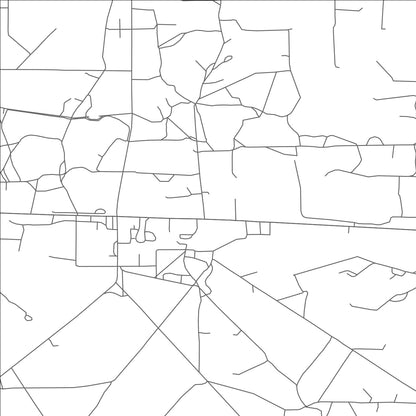 ROAD MAP OF LOCO HILLS, NEW MEXICO BY MAPBAKES