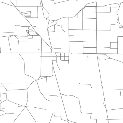 ROAD MAP OF MALAGA, NEW MEXICO BY MAPBAKES