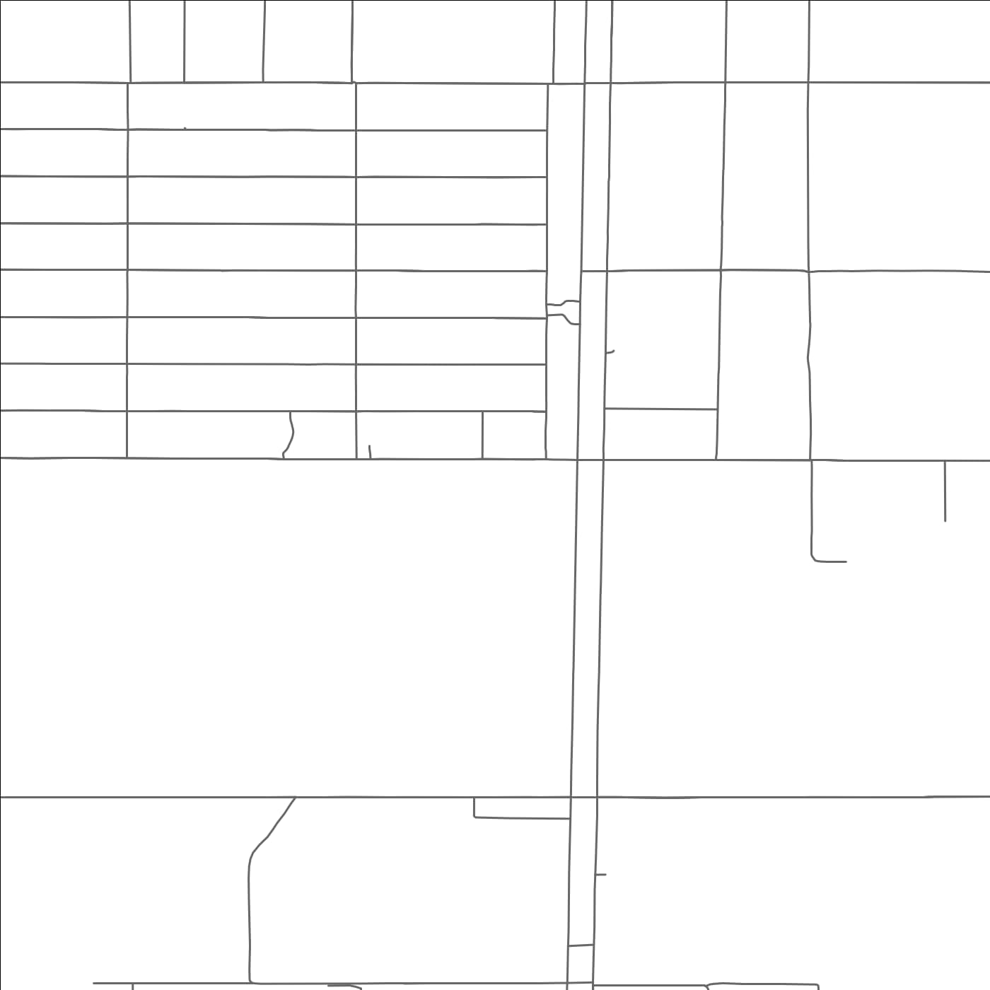 ROAD MAP OF MCINTOSH, NEW MEXICO BY MAPBAKES