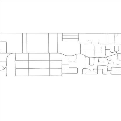 ROAD MAP OF MEADOW LAKE, NEW MEXICO BY MAPBAKES