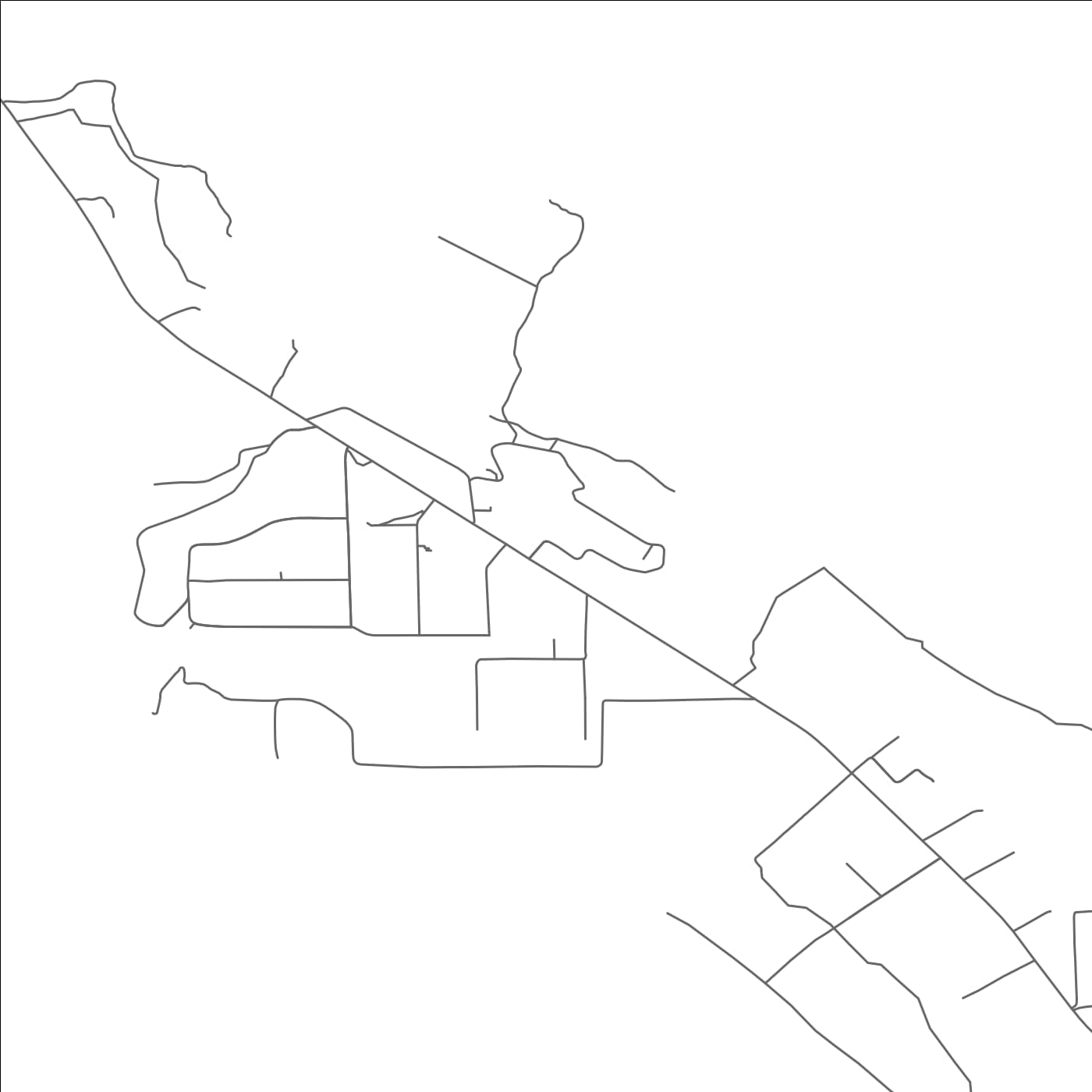 ROAD MAP OF MIMBRES, NEW MEXICO BY MAPBAKES