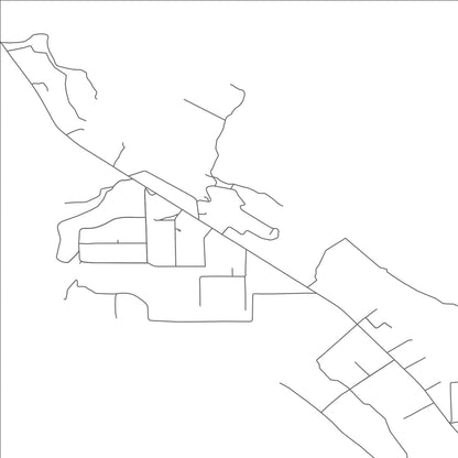 ROAD MAP OF MIMBRES, NEW MEXICO BY MAPBAKES