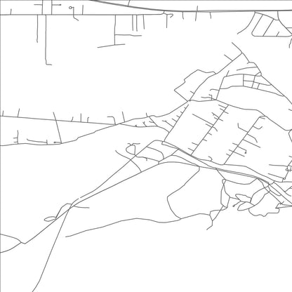 ROAD MAP OF NENAHNEZAD, NEW MEXICO BY MAPBAKES