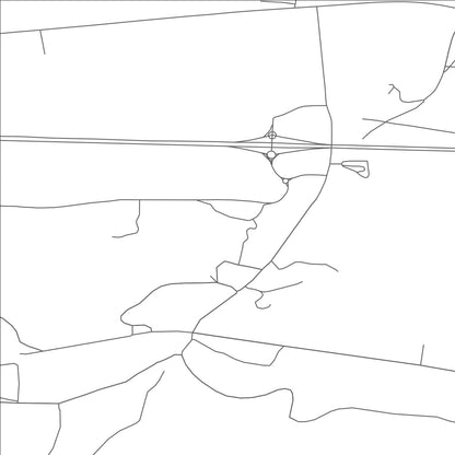 ROAD MAP OF NORTH ACOMITA VILLAGE, NEW MEXICO BY MAPBAKES