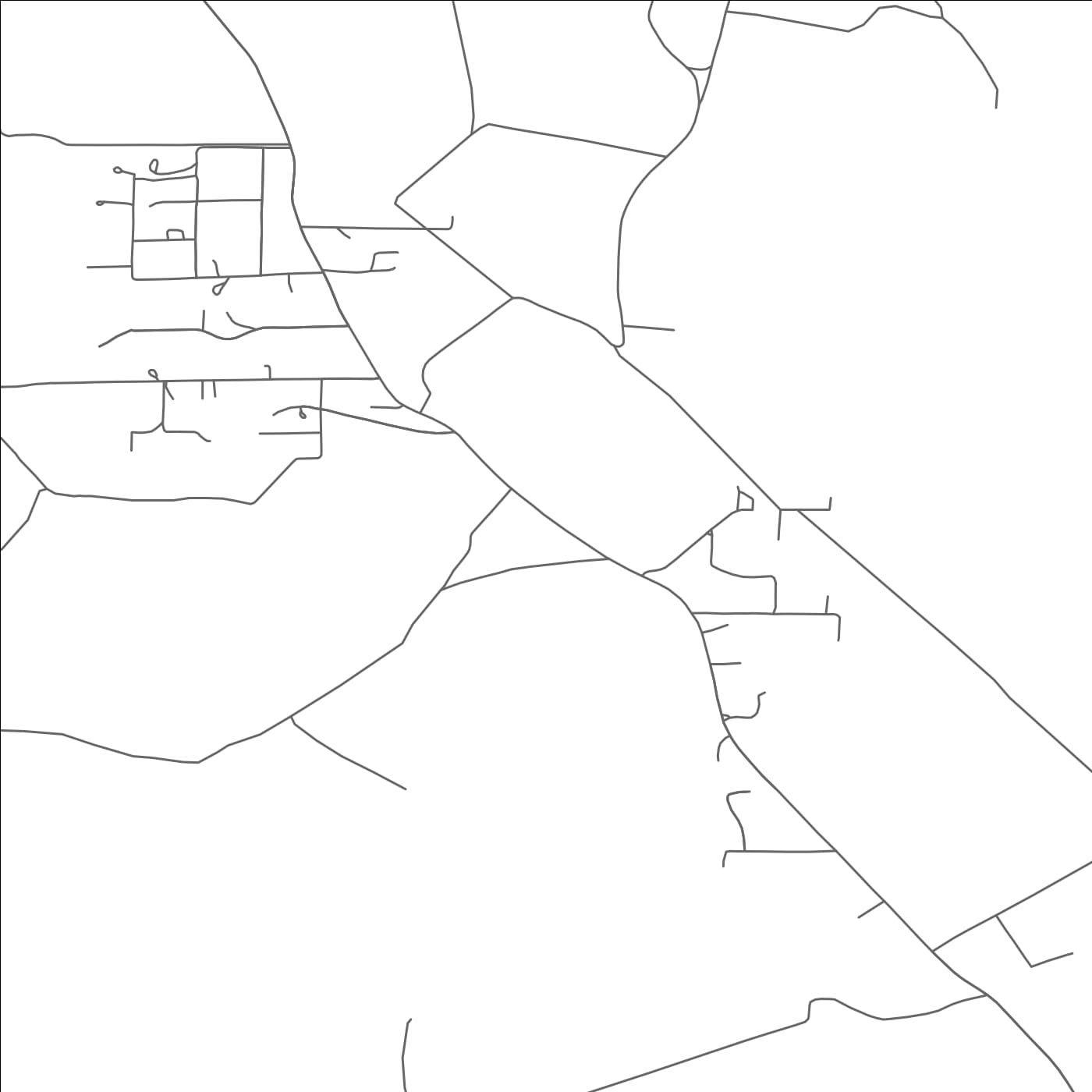 ROAD MAP OF NORTH LIGHT PLANT, NEW MEXICO BY MAPBAKES