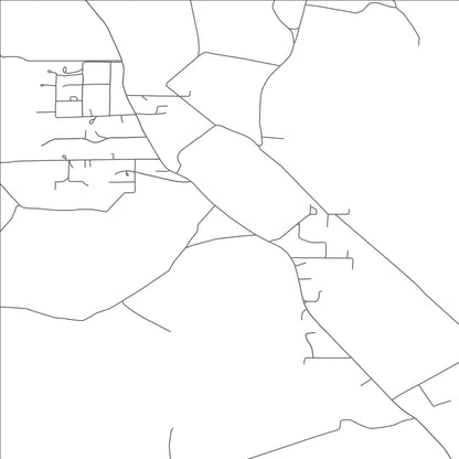 ROAD MAP OF NORTH LIGHT PLANT, NEW MEXICO BY MAPBAKES