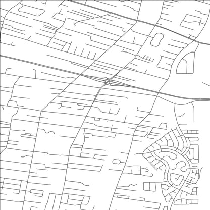 ROAD MAP OF NORTH VALLEY, NEW MEXICO BY MAPBAKES